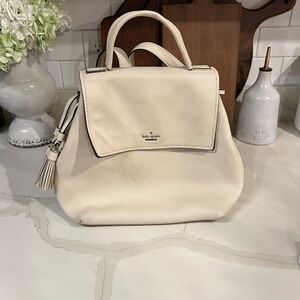Kate Spade Cream Leather Handbag